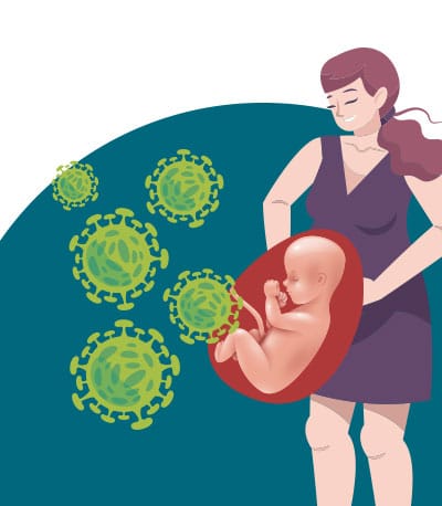 covid vaccine and pregnancy transmission of covid to fetus or baby