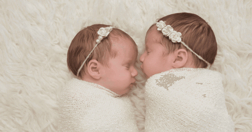 Twin babies born through surrogacy