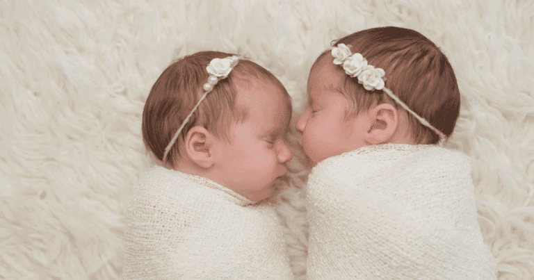 Twin babies born through surrogacy